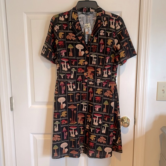 Dangerfield Dresses & Skirts - ModCloth Dangerfield Mushroom 🍄 Dress size 10